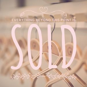 Thank you for shopping my closet!